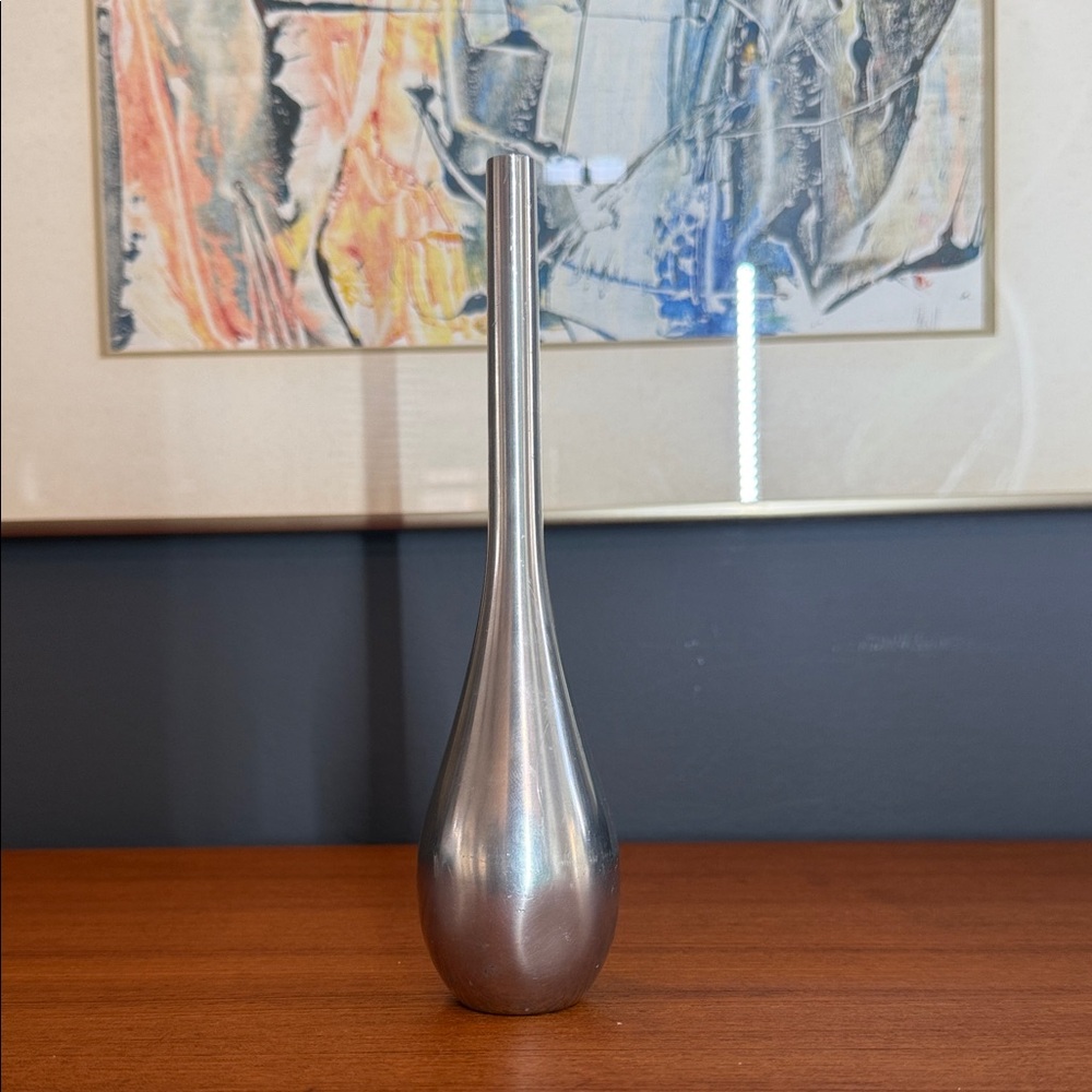 Vintage Silver Vase